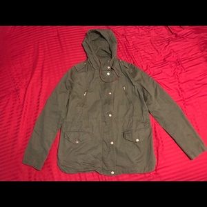 Army green jacket